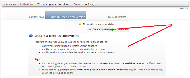 Manage va version create update.png